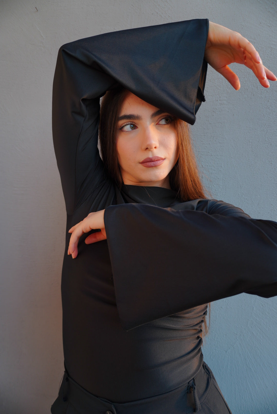 Body pipistrello nero